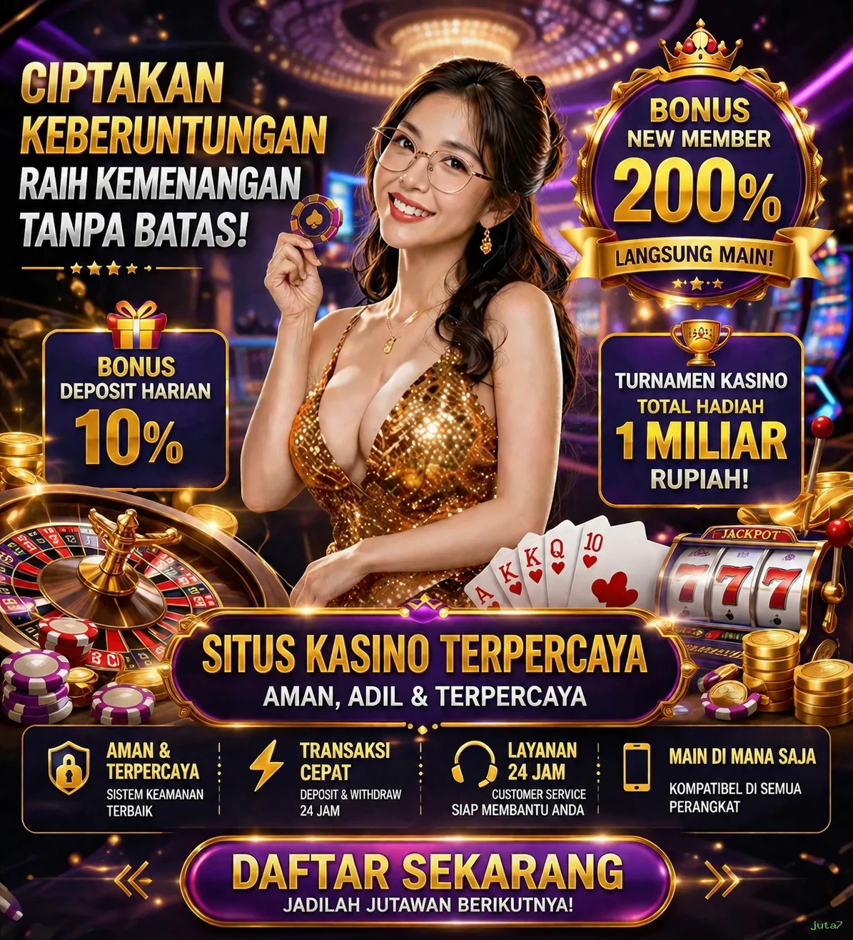 juta7 Platform Game Terpercaya untuk Pemain Indonesia